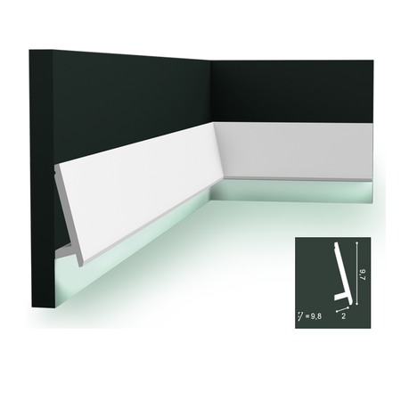 ORAC SX179 DIAGONAL DÍSZLÉC LED VILÁGÍTÁSHOZ_